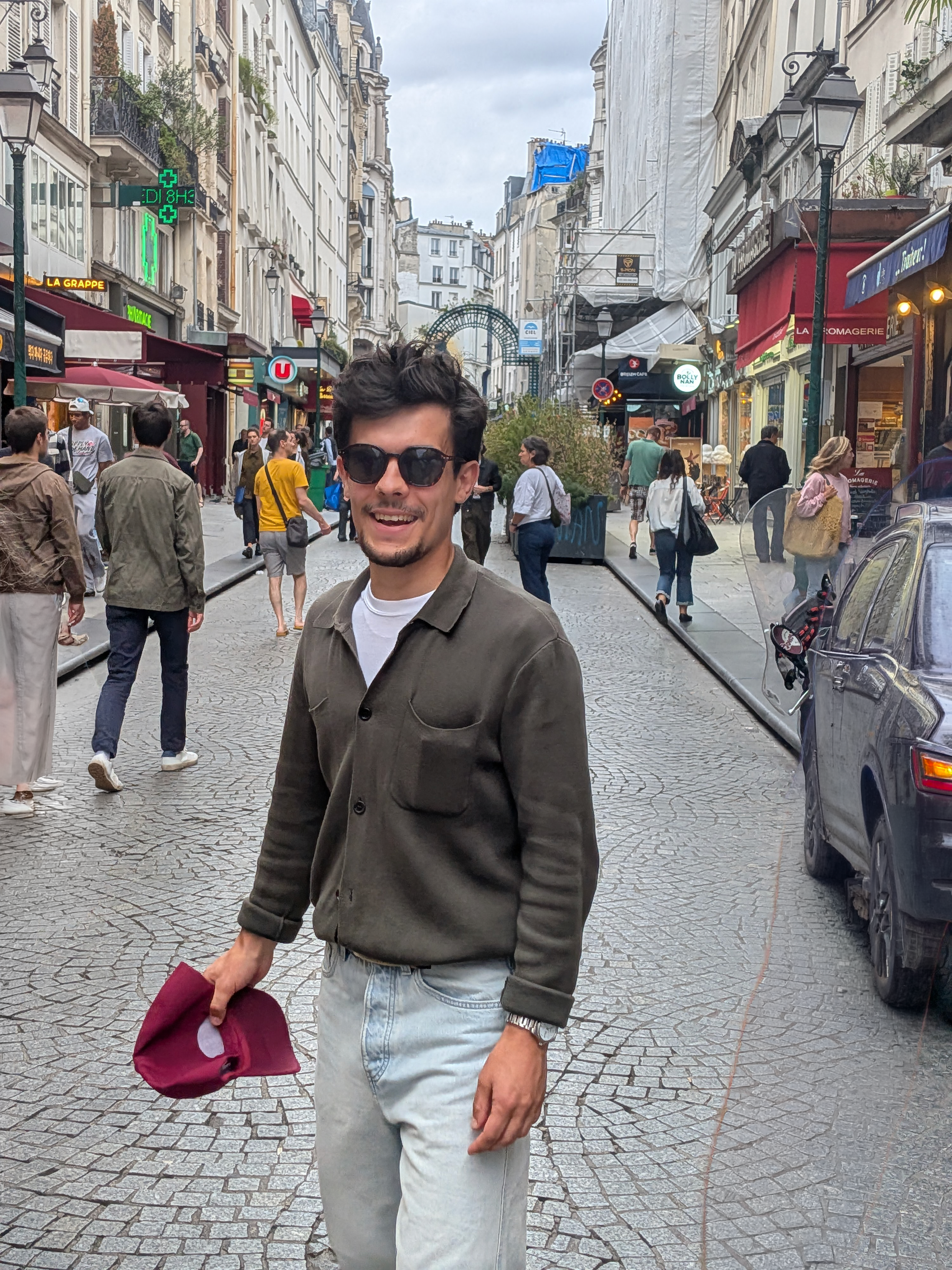 Gilles Augereau, rue Montorgueil
